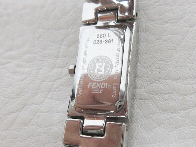 フェンディ FENDI orologi 660L 026-381 腕時計 ウォッチ クォーツ時計 