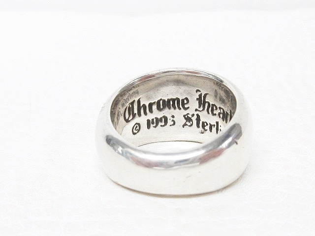 クロムハーツ CHROME HEARTS ドッグインバンドリング 指輪 シルバー 約 