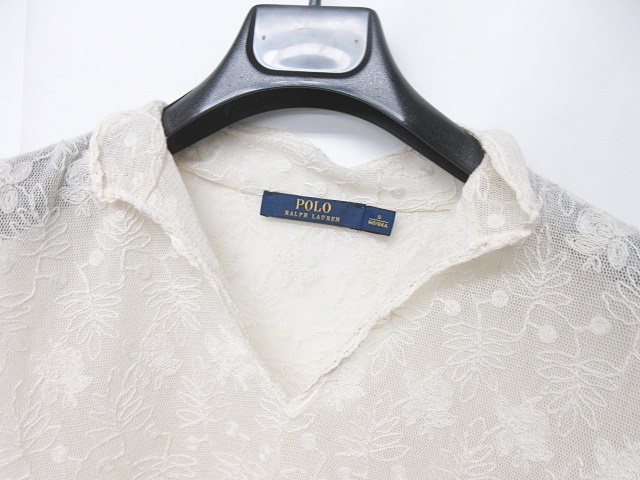 ポロ ラルフローレン POLO RALPH LAUREN シャツ ブラウス 半袖 レース