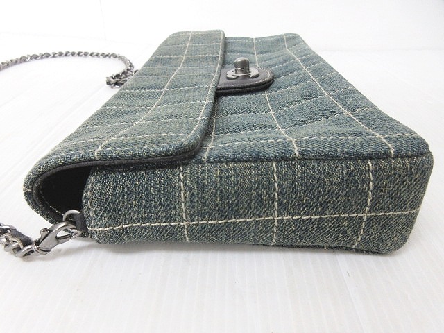 【大人上品なデニム×グレー♪】CHANEL ショルダーバッグ org.jpg