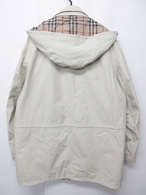 バーバリー BURBERRY コート ジャケット フード ジップアップ 