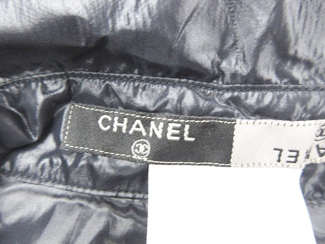 シャネル ナイロン セットアップ シャネル CHANEL 99P ジャージ セットアップ ナイロン ココ