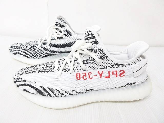 未使用品 アディダスオリジナルス Adidas Originals Yeezy Boost 350 V2 Zebra イージーブースト 350 V2 ゼブラ スニーカー 白黒 9 1 2 27 5cm Cp9654 1216 メンズ 023 ベクトルパーク