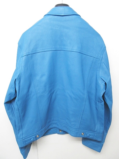 シュプリーム SUPREME 18FW leather trucker jacket トラッカー  