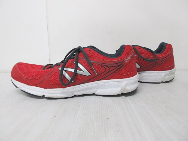 ニューバランス New Balance M390cr2 ランニングシューズ スニーカー 赤 レッド 26 5cm 1216 メンズ 023 ベクトルパーク