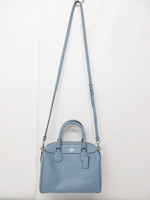 コーチ COACH ミニボストン ハンドバッグ ショルダーバッグ 2WAY 