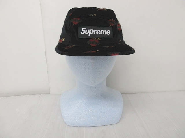 未使用品 シュプリーム SUPREME タグ付き 17AW Sacred Hearts Camp Cap 