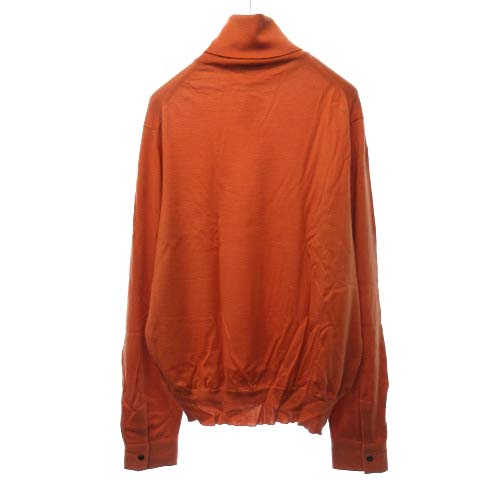 エルメス HERMES 国内正規品 カシミヤ×シルク ニット タートルネック 