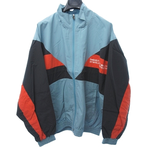 未使用品 トゥエンティフォーカラッツ 24カラッツ 24karats 18aw Grind Track Top トラックジャケット ナイロンジャケット ドルマリンスリーブ Sax L 24954531 0403 メンズ 023 901904030030 ベクトルパーク