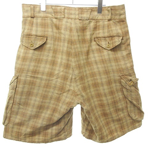 RRL ダブルアールエル ショートパンツ ハーフパンツ ベージュ チノ W28 RRL - RRL ダブルアールエル ショートパンツ ハーフパンツ ベージュ