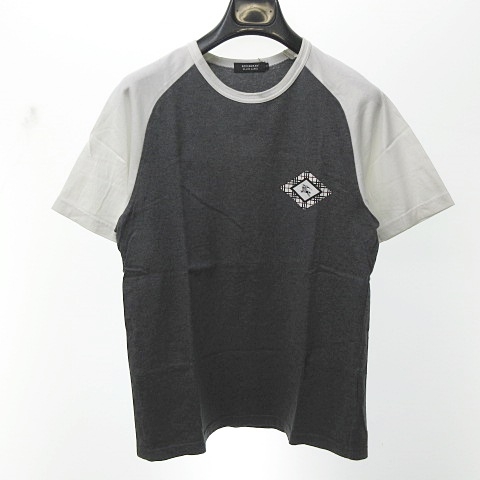 Burberry Black Label ラグランTシャツ MADE IN JAPAN製 BURBERRY BLACK LABEL 半袖ラグランTシャツ
