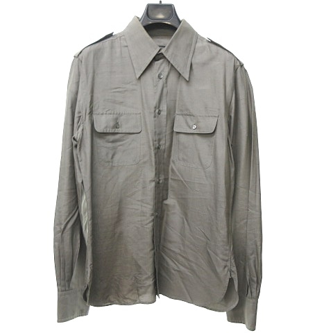 グッチ Gucci 国内正規品 シルク シャツ カットソー 長袖 エポーレット グレー 40 0623 Cis メンズ 023 ベクトルパーク