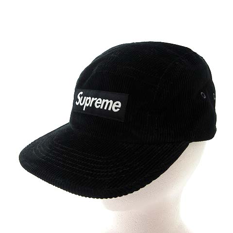 シュプリーム SUPREME ジェット キャップ 帽子 ボックスロゴ 黒 