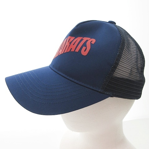 未使用品 トゥエンティフォーカラッツ 24カラッツ 24karats Wave Mesh Cap トラッカーキャップ 帽子 メッシュ ロゴ ネイビー 紺 F 24954396 0913 メンズ 023 901908300192 ベクトルパーク