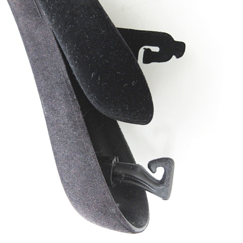 シャネル 販売 CHANEL ハンガー 2本セット ココマーク 黒 シャネル