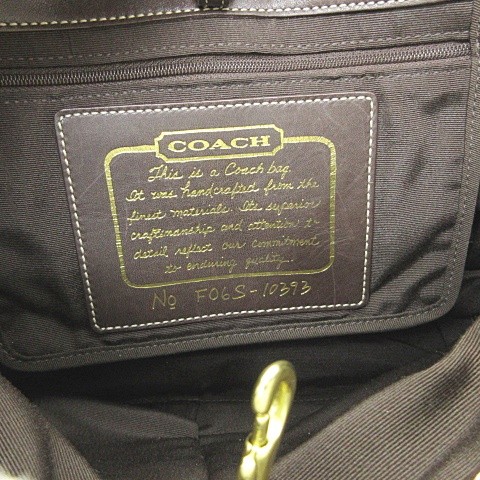 COACH コーチ トートバッグ シグネチャー ムートン 10393 レディース