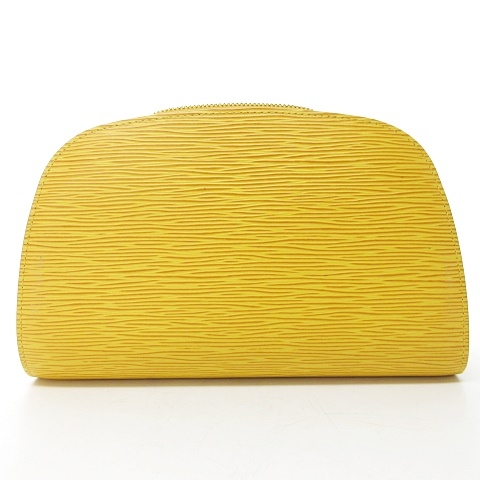 ルイヴィトン LOUIS VUITTON エピ ドーフィーヌ MM ポーチ クラッチ  