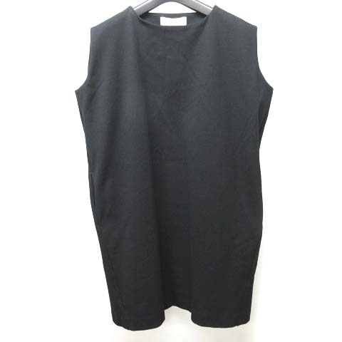 未使用品 エンフォルド ENFOLD ボックススウェット ワンピース  