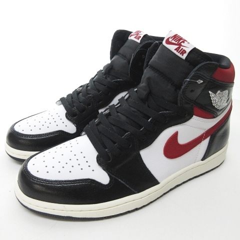 Jordan スニーカー 赤/黒/白 NIKE AIR JORDAN 1 MID 