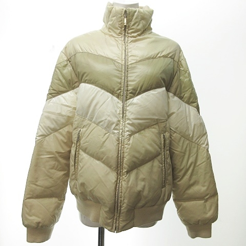 モンクレール MONCLER ダウンジャケット ダウンコート 茶タグ ベージュ 
