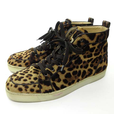 クリスチャンルブタン Christian louboutin レオパード柄 ヒョウ柄 