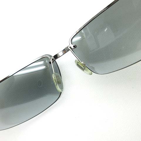 グッチ GUCCI ホースビット サングラス リムなし スモークレンズ 黒