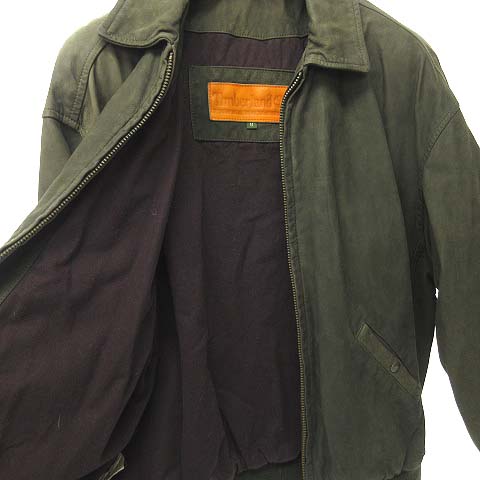 ティンバーランド Timberland WEATHERGEAR レザー ジャケット ブルゾン 