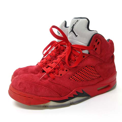 ナイキ NIKE 136027-602 AIR JORDAN 5 RETRO スエード ハイカット 