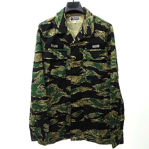 アベイシングエイプ A BATHING APE タイガーカモ 迷彩 カモフラ 