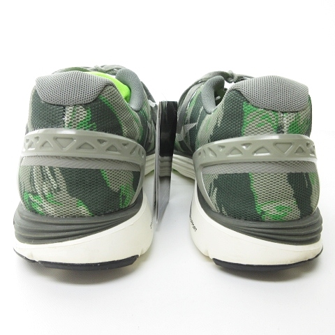 ナイキ Nike Lunarglide 5 ルナグライド 5 カモフラ 迷彩 メッシュ スニーカー Fitsole 緑 グリーン 10 28cm 002 1029 メンズ 023 ベクトルパーク