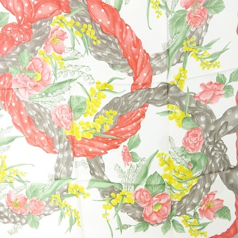 クリスチャンディオール スカーフ リボン 花 ドット 【公式通販】