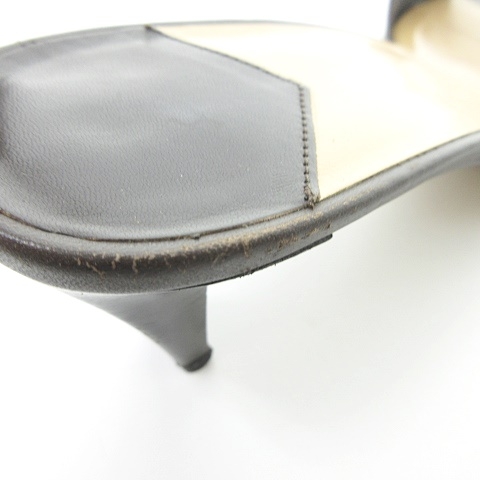 ルイヴィトン LOUIS VUITTON ミュール サンダル ダミエ ハラコ