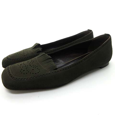 ボッテガヴェネタ BOTTEGA VENETA パンプス ローファー フリンジ 