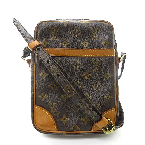 ルイヴィトン LOUIS VUITTON ダヌーブ M45266 モノグラム レザー 斜め 