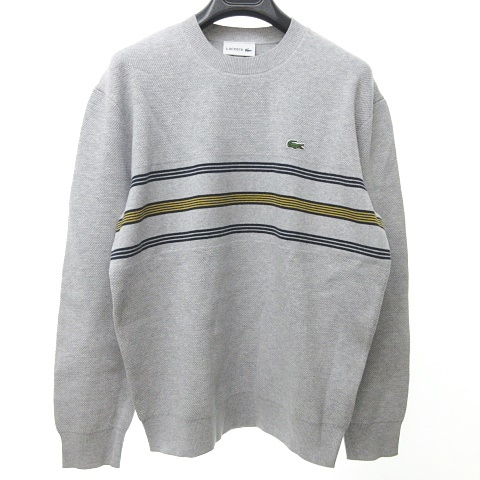 未使用品 ラコステ LACOSTE AH8542 コットン ニット セーター 