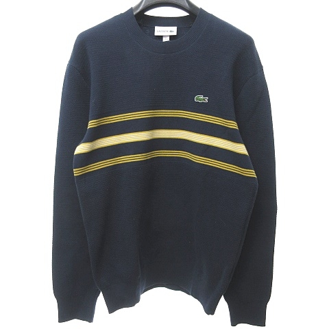 未使用品 ラコステ LACOSTE AH8542 コットン ニット セーター 
