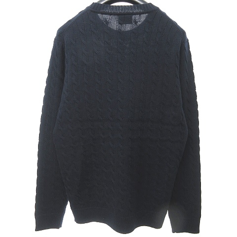 未使用品 ラコステ LACOSTE AH470EL ケーブル ニット セーター 長袖 