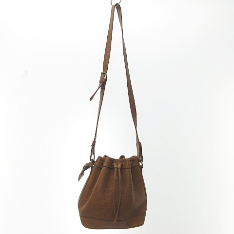 Ralph Lauren ラルフローレン 本革 巾着ショルダーバッグブラウン美品 楽天市場】【中古】本物抜群に綺麗ラルフローレンの女性用綺麗な