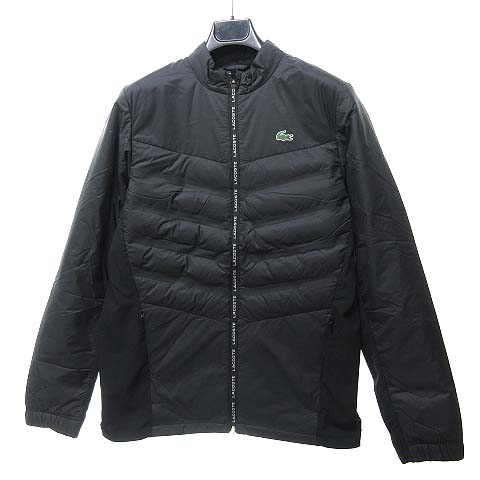 LACOSTE ブラック ナイロンジャケット メンズ M LACOSTE（ラコステ）の