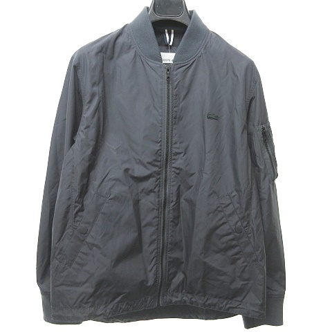 未使用品 ラコステ LACOSTE BH113EL 19年製 ナイロンブルゾン MA-1 