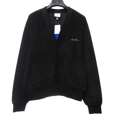 未使用品 ラコステ ライブ Lacoste L!VE SH9942 ベロア カーディガン 