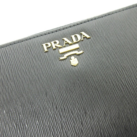 プラダ PRADA 長財布 ロングウォレット ラウンドファスナー レザー
