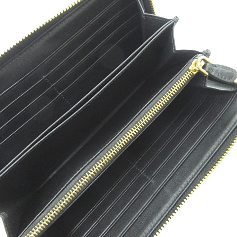 プラダ PRADA 長財布 ロングウォレット ラウンドファスナー レザー