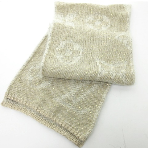 ルイヴィトン LOUIS VUITTON M74741 エシャルプ モノグラム グリッター  