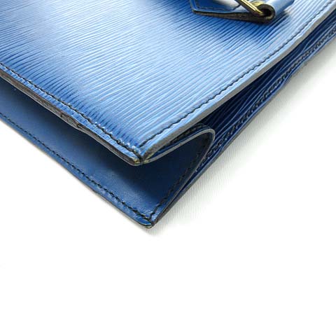 【外観美品】ルイヴィトン　エピ　サックプラ　M52075 トートバッグ　ブルー 外観美品】ルイヴィトン エピ サックプラ M52075 トートバッグ