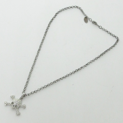 ヴィヴィアンウエストウッド Vivienne Westwood スカル ネックレス 