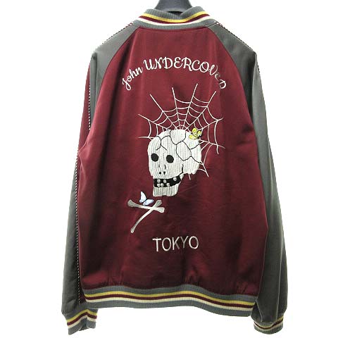 アンダーカバー UNDERCOVER john 19SS JUW9201 スカル刺繍 スカジャン  