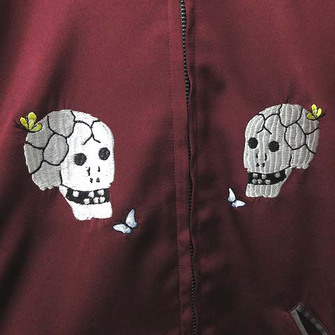 アンダーカバー UNDERCOVER john 19SS JUW9201 スカル刺繍 スカジャン  