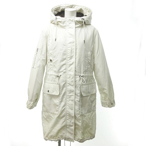 セオリー Theory 18aw ダウンコート Textured Twill Nylon Winter Parka ナイロン ダウンジャケット ファーライナー付 パーカー 白 S 0108 Nvw レディース 023 ベクトルパーク