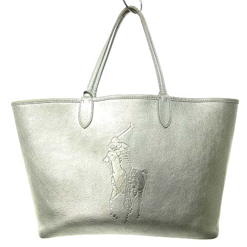 ラルフローレン RALPH LAUREN レザー トートバッグ ワンショルダー  